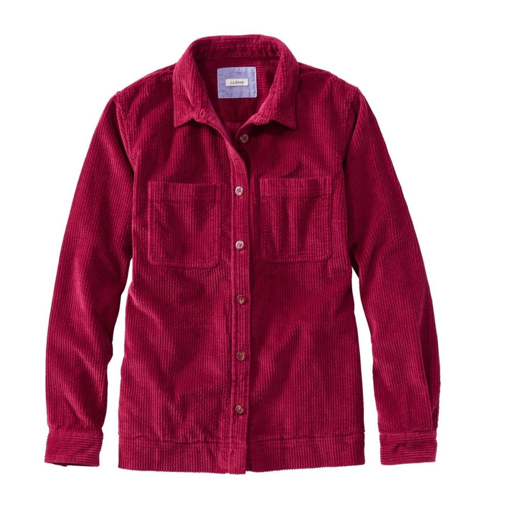LL Bean Corduroy Shirt Jacket